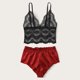 thumbnail image 5 of Lencería de mujer corsé encaje sin alambre Racy muselina ropa de dormir ropa interior Tops + calzoncillos Fridja  nalpqowj16638, 5 of 8
