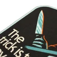 thumbnail image 3 of Creepy Co. Halloween Trick is to Stay Alive Rug Michael Myers 38x34 Horror Movie Film Carpenter, 3 of 5