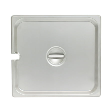 Excellante half size slotted cover for steam pans, comes in each