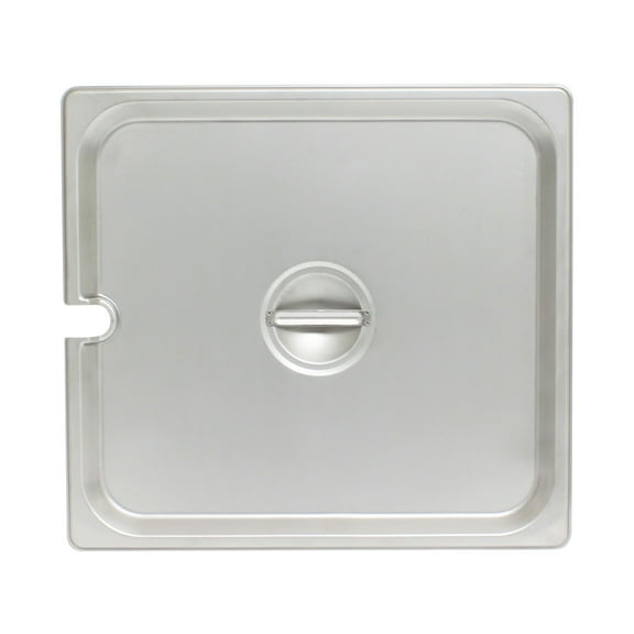 Excellante half size slotted cover for steam pans, comes in each