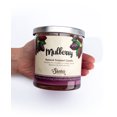thumbnail image 3 of Mulberry Scented Natural Soy Candle, Essential Fragrance Oils, 100% Soy, Phthalate & Paraben Free, Clean Burning, 9 Oz., 3 of 5