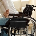 thumbnail image 2 of Miangastore Sac de Marcheur pour Fauteuil Roulant Noir Lot de 1 12,2x2,8 Po Design Simple, 2 of 8