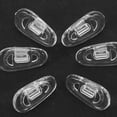 thumbnail image 3 of UNOMOR 4 Pairs Anti Slip Glasses Cover Transparent Silicone for Maximum Comfort, 3 of 8