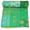 Green, variant on Indian Vintage Art Cotton, Silk Mix Kantha Quilt , Patchwork Handwoven Kantha Quilt , Bedspread , Throw Blanket Size (Twin Size - 60" x 90")