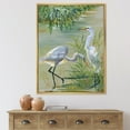 thumbnail image 3 of Designart Oiseaux Héron I ART MURAL À CADRE FLOTTÉ, 3 of 4