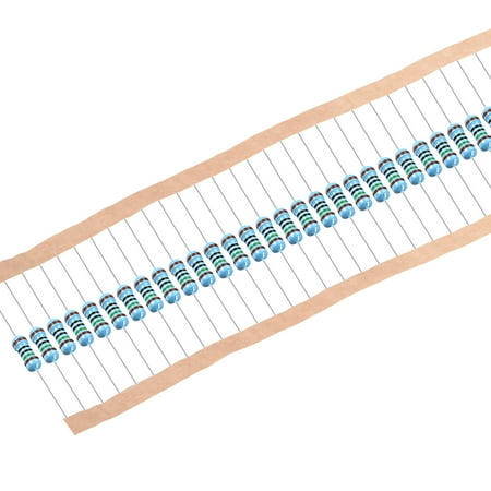 

1/2W 150 Ohm Metal Film Resistors 0.5W 1% Tolerances 5 Color Bands 100Pcs