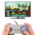 thumbnail image 4 of Mars Devices SNES Classic USB Video Game Controller for Windows and Mac, Black, 2 Count, 4 of 6