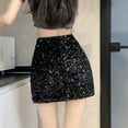 thumbnail image 6 of Sngxgn Women's Long Summer Fall Skirt Elegant High Waist Party Flared A-Line Midi Skirts(Black,L), 6 of 7
