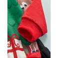 thumbnail image 6 of Toddlers Baby Boy Girl Christmas Outfits Cartoon Dinosaur/Tree Printing Long Sleeve Round Collar Hoodie + Long Pants, 6 of 8
