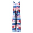 thumbnail image 4 of Haivin Women's Jumpsuit, Loose Fit with Button Front and Pockets, Valentine's Day Print for Casual and Daily Wear, 4 of 6