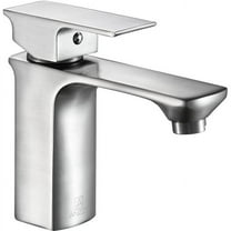 ANZZI Promenade Single Handle Bathroom Faucet in Brushed Nickel