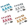 thumbnail image 5 of Vogacara 1 Juego de accesorios RC para coches de Control remoto resistentes, Kit de herramientas de modificación de montaje de vehículos, reemplazo para Kits de construcción modelo color titanio Vogacara FN001583-02, 5 of 5