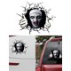 thumbnail image 2 of Personalidad Terror Ventana Coche Calcomanía Halloween, 2 of 9