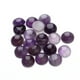 thumbnail image 5 of Cuentas de cabujón de piedra natural de amatista púrpura de Louleur, cabujones redondos de ónix, cuentas sueltas, camafeos de cabujón, anillos y collares DIY, 5 of 5