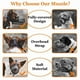 thumbnail image 3 of Soft Mesh Covered Muzzle For Small Medium Large Dogs Stop Biting A, 3 of 5
