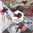 thumbnail image 3 of RTV and Silicone Tube Dispenser Multifunctional Aluminum Alloy Tube Dispensing Tool for Flexible Tubing, 3 of 4