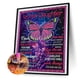 thumbnail image 1 of Cuadros Decorativos DIY diamante pintura mariposa inglés forma especial parte taladro mosaico imágenes Tmvgtek embutido en tela, 1 of 9