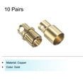 thumbnail image 3 of Uxcell 10 Pairs Banana Plugs Connector 8mm Male Female Banana Plugs for Speaker Wire RC Battery, 3 of 6