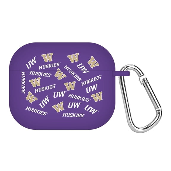 Washington Huskies HD Case Cover Compatible with Apple AirPods Gen 3 (Random) by Affinity Bands