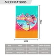thumbnail image 3 of Flamingo Garden Flag 12.5x18 Inch Double Sided Decorations Outdoor Yard Flags For Outside Lawn Porch Garden Decor, 3 of 5