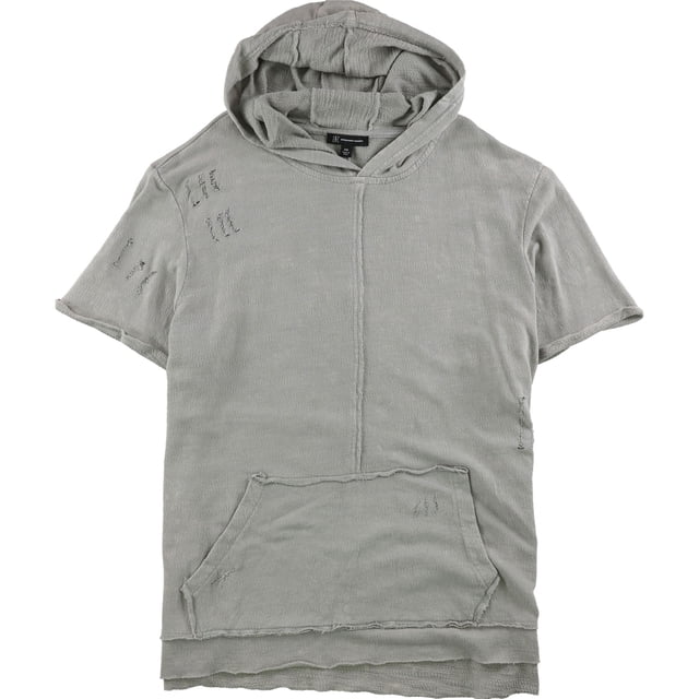 Camiseta básica con capucha INC para hombre, gris, XXX-Large