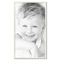 ArtToFrames 27" x 48" White Picture Frame, 27x48 inch White Wood Poster Frame (WOM-5138)