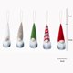 thumbnail image 3 of Juego de 5 adornos de gnomos colgantes para árboles de Navidad, gnomos de felpa hechos a mano suecos, adornos colgantes para el hogar de Santa Elf, decoración de vacaciones Xemadio ZJWJ873-2, 3 of 9