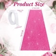 thumbnail image 3 of Alfombra Tatuo Glitter rosa roja 75 x 500 cm con cinta adhesiva, 3 of 7