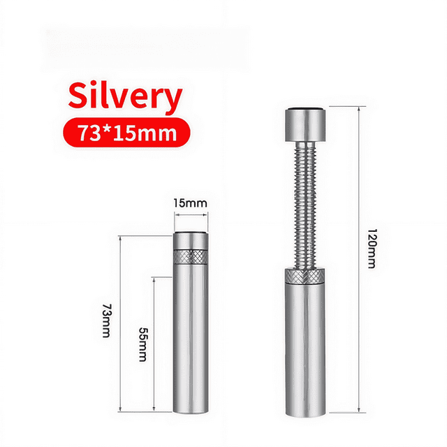 Graphics Card GPU Bracket, Aluminum Alloy Material, Vertically Extendable Rotating Bracket, Bottom Magnetic Bracket. Silver long