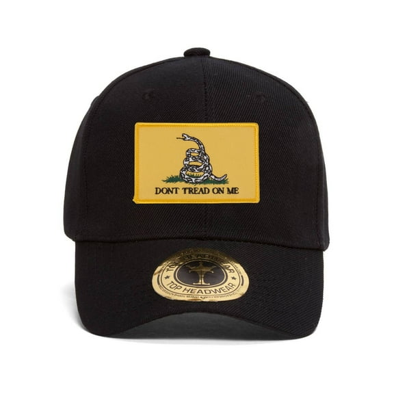 Don't Tread on Me Snake Adjustable Baseball Hat