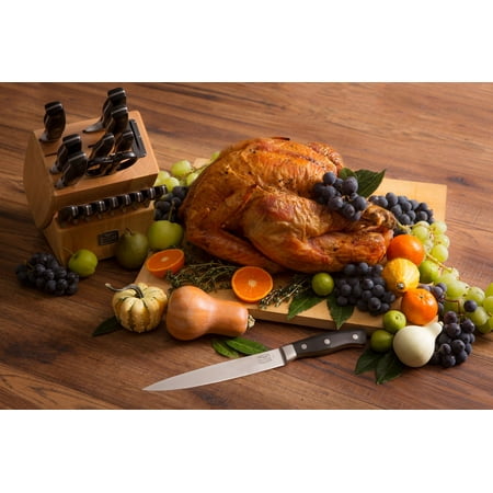 Block Set Chicago Cutlery - Chicago Cutlery Insignia2 18-Piece Knife Block Set with In-Block Sharpener