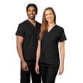 thumbnail image 4 of Adar Universal Unisex Scrubs - V Neck Tunic Scrub Top, 4 of 7