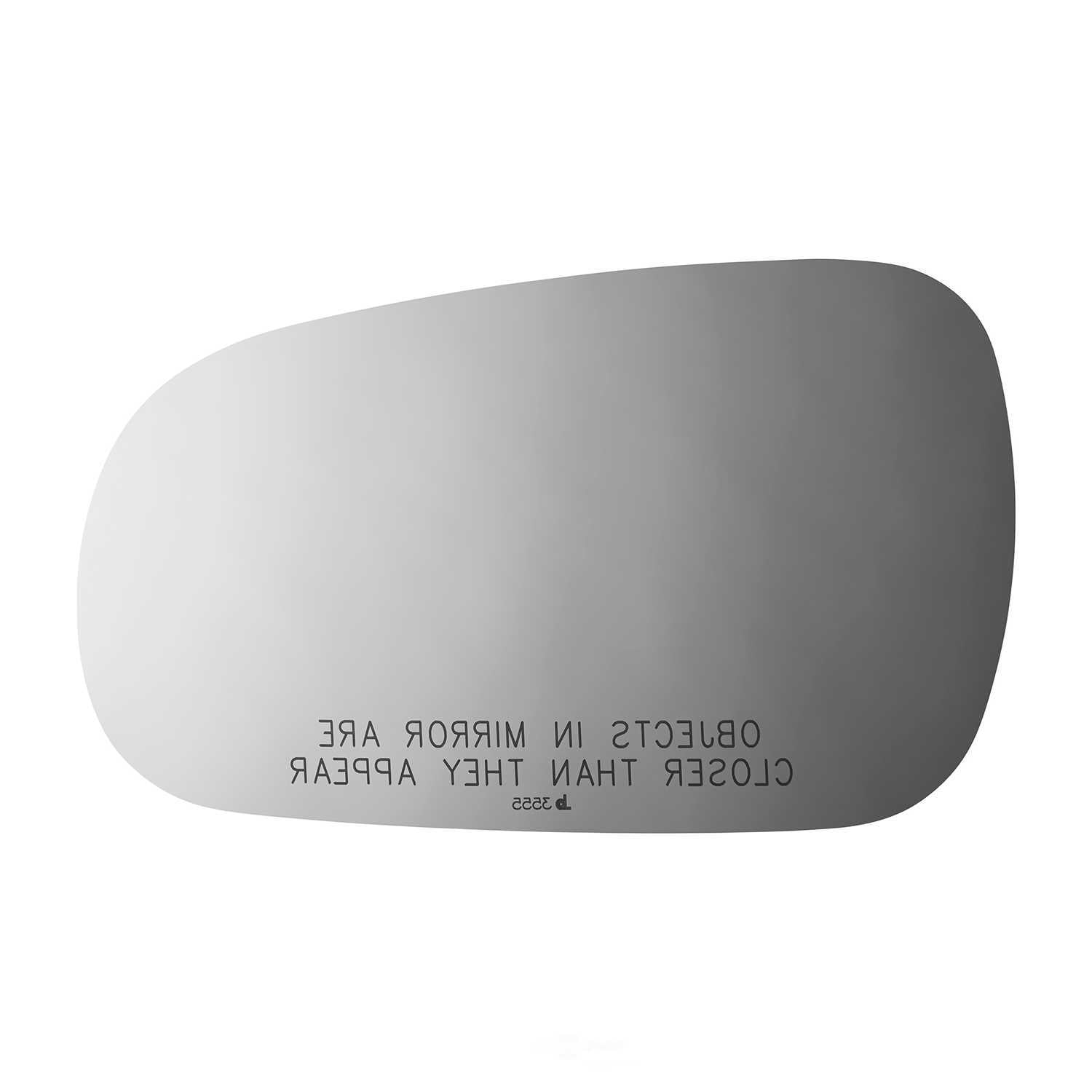 Burco Side View Mirror Replacement Glass - Clear Glass - 3555