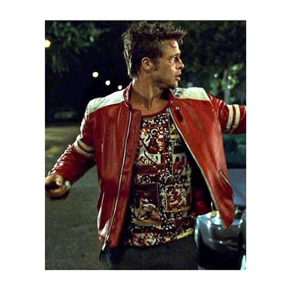 Veste biker rouge hotsell