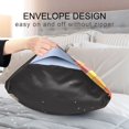 thumbnail image 4 of Yayeee Pillowcase Standard Size Set of 2 Satin Wrinkle Resistant Pillow Case, Black Skeleton, 4 of 7