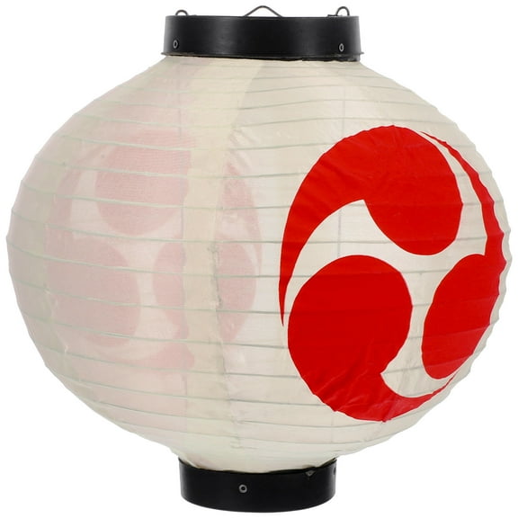 ADDHAT Japanese Style Hanging Lantern Outdoor Decor Traditional Restaurant Lantern Set for Garden Patio