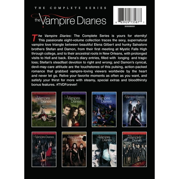 Vampire Diaries Complete Series Box Set (DVD) - Walmart Business
