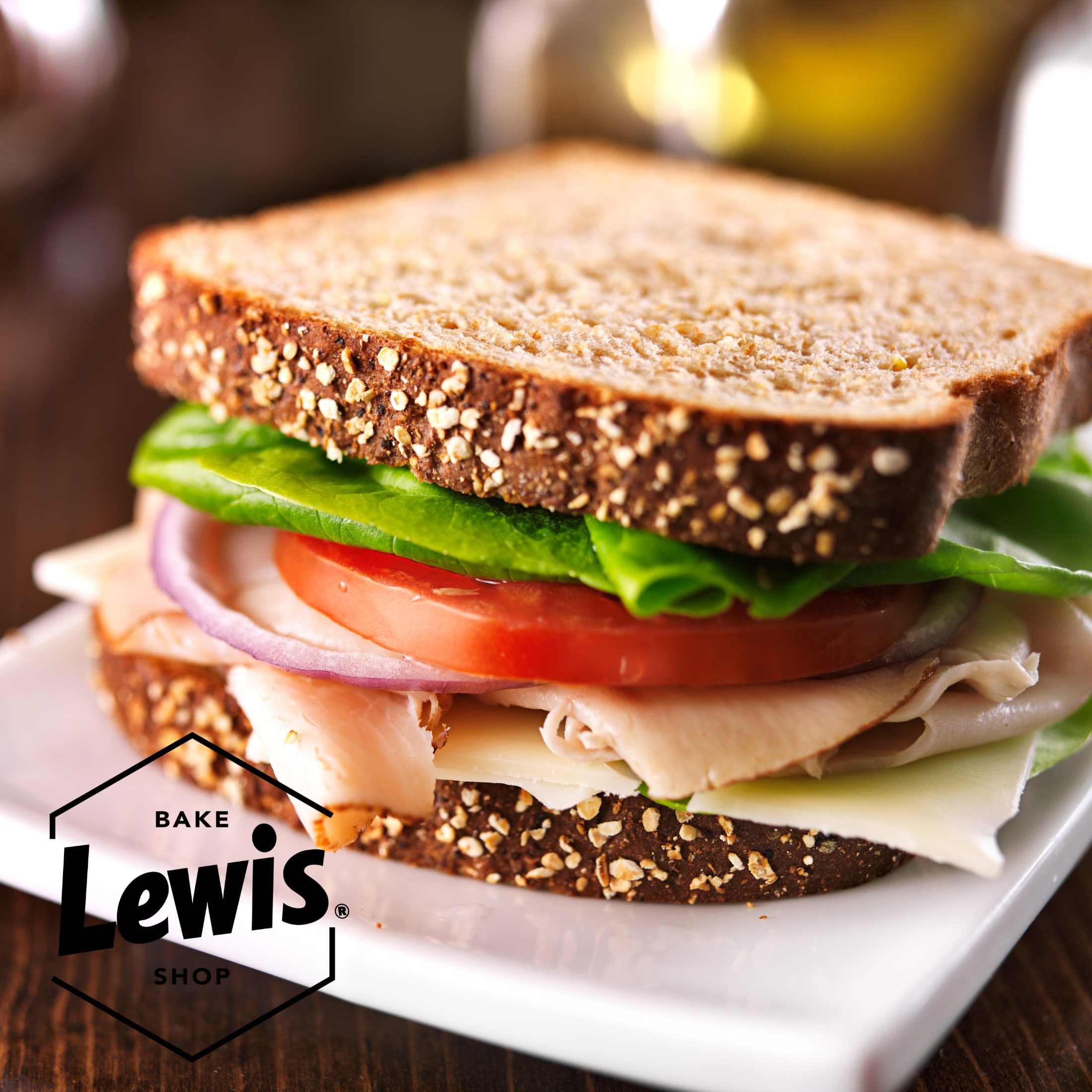 Lewis Bake Shop Whole Wheat Bread, 16 oz