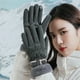 thumbnail image 4 of Guantes cálidos de invierno para mujer con boca esponjosa guantes de pantalla táctil para conducir ciclismo y deportes, 4 of 6
