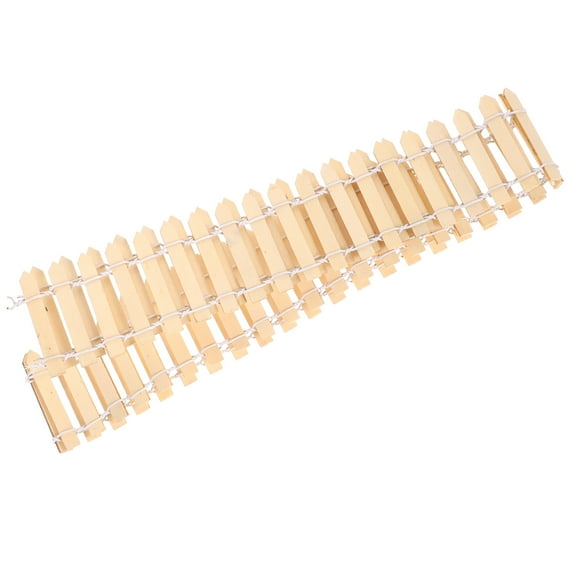 Wooden Mini Gate for Crafts Dolls House Fence Colorful Small Baby