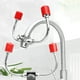 thumbnail image 4 of Estacia de Groyes de Gree, Boucas de Válvula, Boquillas de Control de Válvula Doble Lavadora de Ojos de Emergencia Flujo de Agua Cómodo, 4 of 7