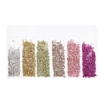 thumbnail image 4 of Uxcell 6Pcs Crushed Glass Chips High Luster Irregular Glass Chips for Nail Arts 1.06 oz Silver, Gold, Verdigris, Rose Gold, Lavender, Orange, 4 of 4