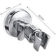 thumbnail image 4 of Rawiri Soporte de Ducha con Rotación de 360 ° Ventosa Soporte de Ducha Ajustable sin Taladrar para Accesorio de fijación de Alcachofa de Ducha de baño, 4 of 5
