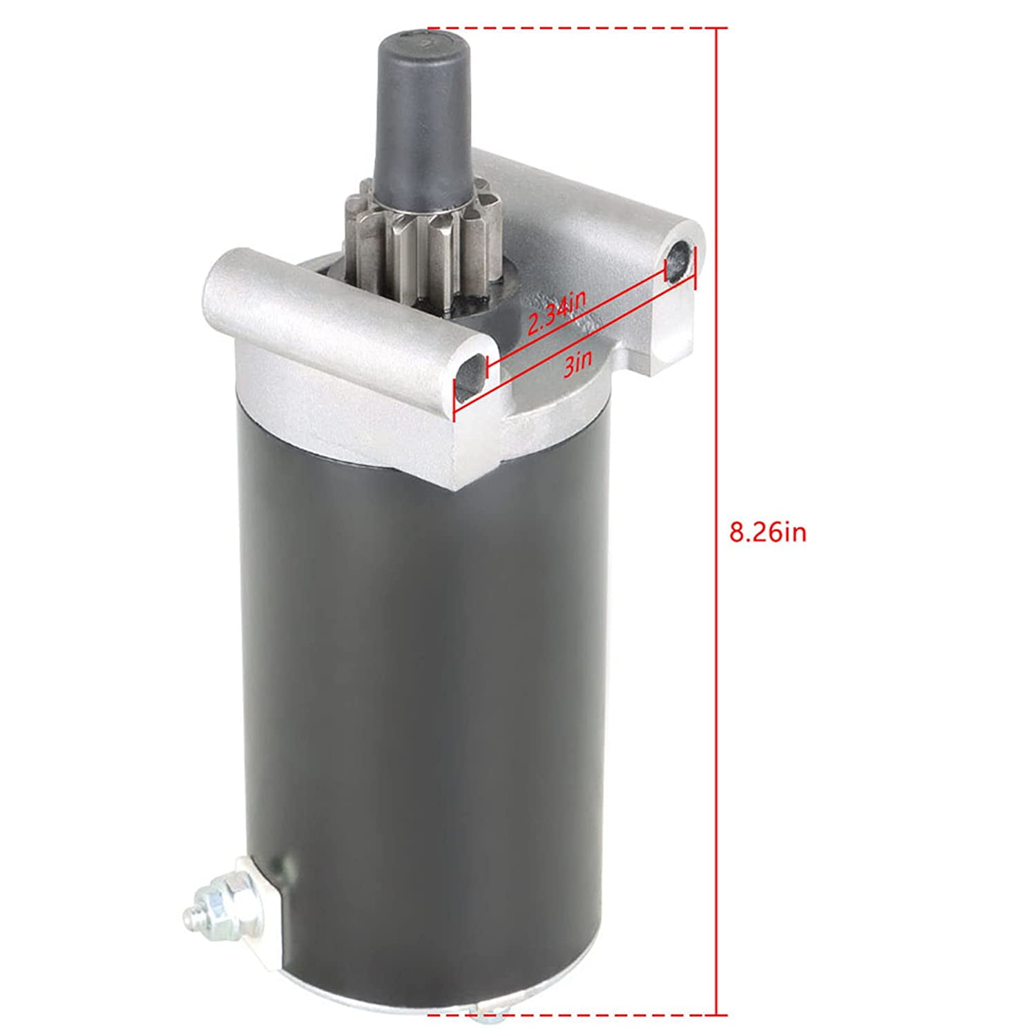 LABLT Starter Motor Replacement for Kohler Courage Engines 20HP 23HP 25HP 27HP32-098-01-S 32-098-04-S 32-098-03-S 32-098-08-S