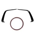 thumbnail image 2 of Rear Bumper Vent Trim, 2pcs Rear Bumper Vent Splitter Durable Left Right  For A45 Design, 2 of 8