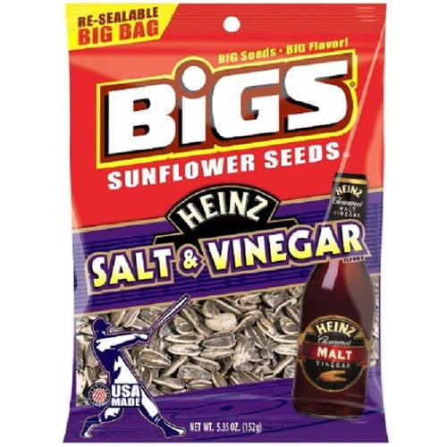 BIGS Sunflower Seeds, (Pack of 12), Multiple Flavors and Bag Sizes