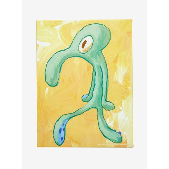 Spongebob Squarepants Bold and Brash Mini Canvas Wall Art 7.5 x 10