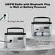 thumbnail image 4 of Radio AM/FM portátil Audiocrazy con altavoz Bluetooth, 4 of 7