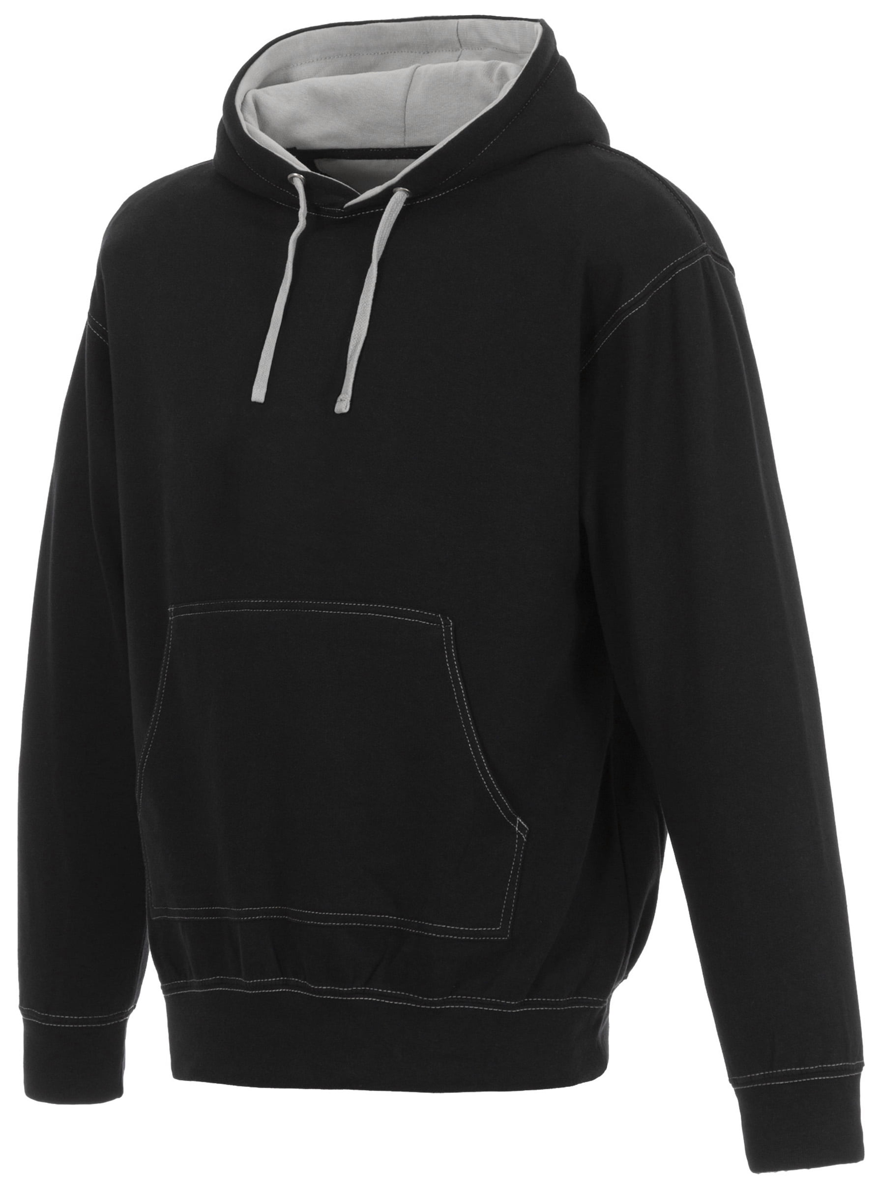 JH Design JH DESIGN GROUP Men's Pullover Hoodie Color Lined Hood & Body Stitching Walmart