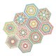 thumbnail image 5 of Hexagonal Tile Paste Anti-Slip Sticker for Home Use 10Pcs Floor Sticker, 5 of 5